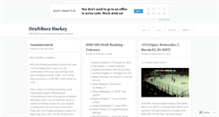 Desktop Screenshot of draftbuzzhockey.com