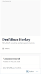 Mobile Screenshot of draftbuzzhockey.com